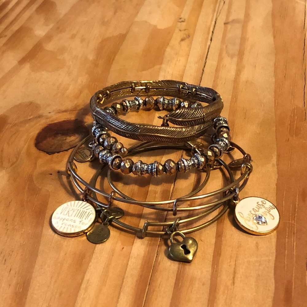 Bundle of Alex and Ani Bracelets